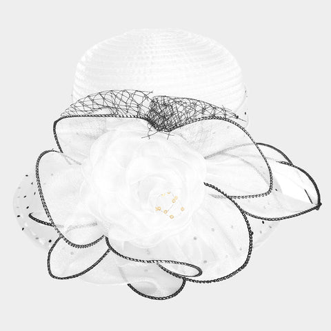 Women Church Hat- H2795 White