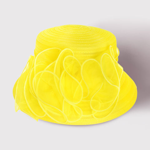 Women Church Hat- H2895 Yellow