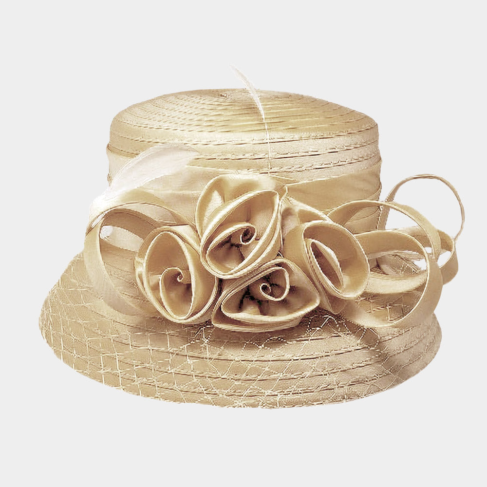 Women Church Hat- H2 Beige