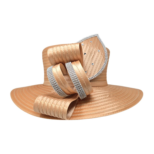 Women Church Hat 445 Camel