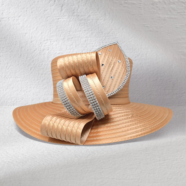 Women Church Hat 445 Camel