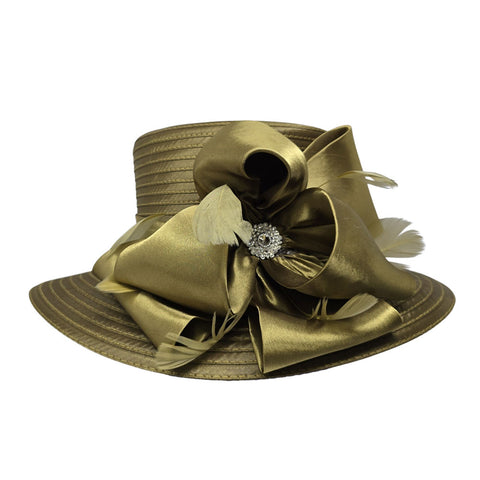 Women Church Hat 446 Olive