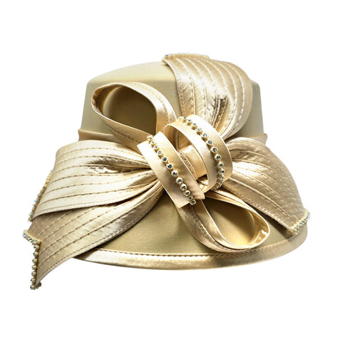 Women Church Hat H101 Beige