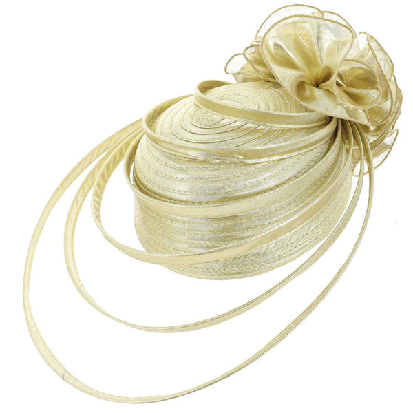 Women Church Hat H2700 Gold