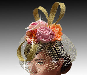 Women Church fascinator- 3086