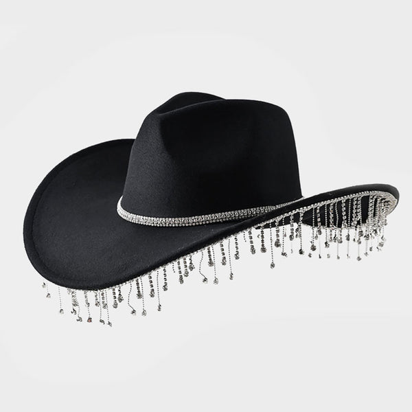 Women Cowboy Hat 631164 Black