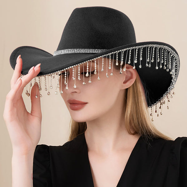 Women Cowboy Hat 631164 Black