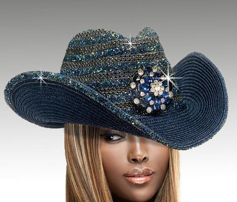 Women Cowboy Hat SC3141 Denim