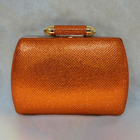 Women Crossbody Bag Clutch 10080 Orange