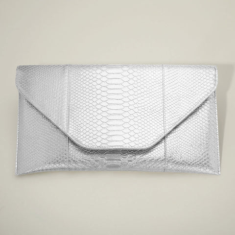 Women Crossbody Bag Clutch 7010 Silver