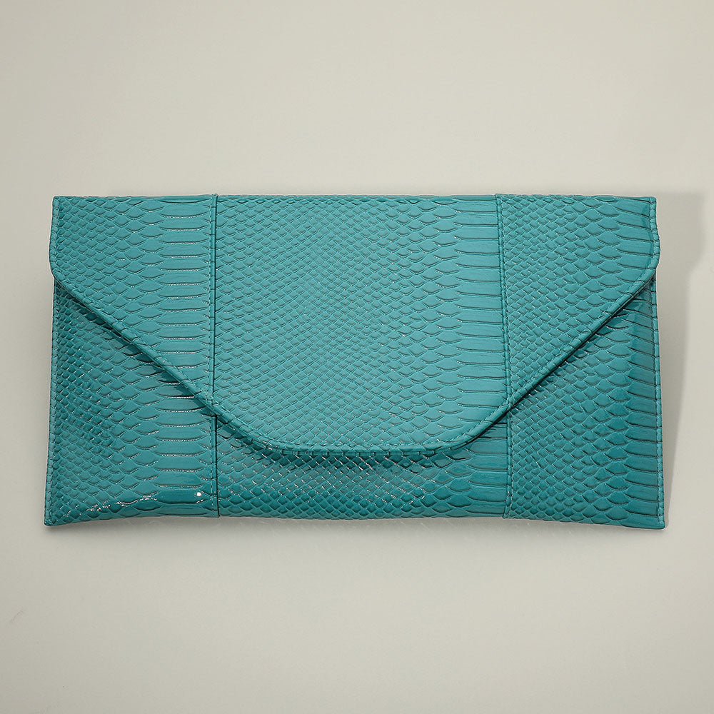 Women Crossbody Bag Clutch 7010 Turquoise