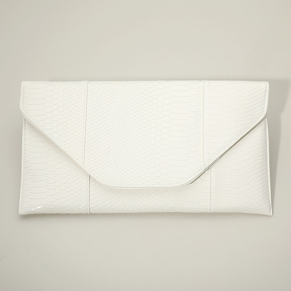 Women Crossbody Bag Clutch 7010 White