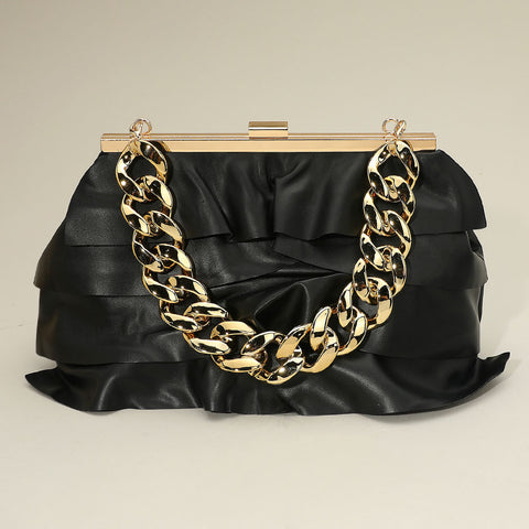 Women Crossbody Bag Clutch 8310 Black