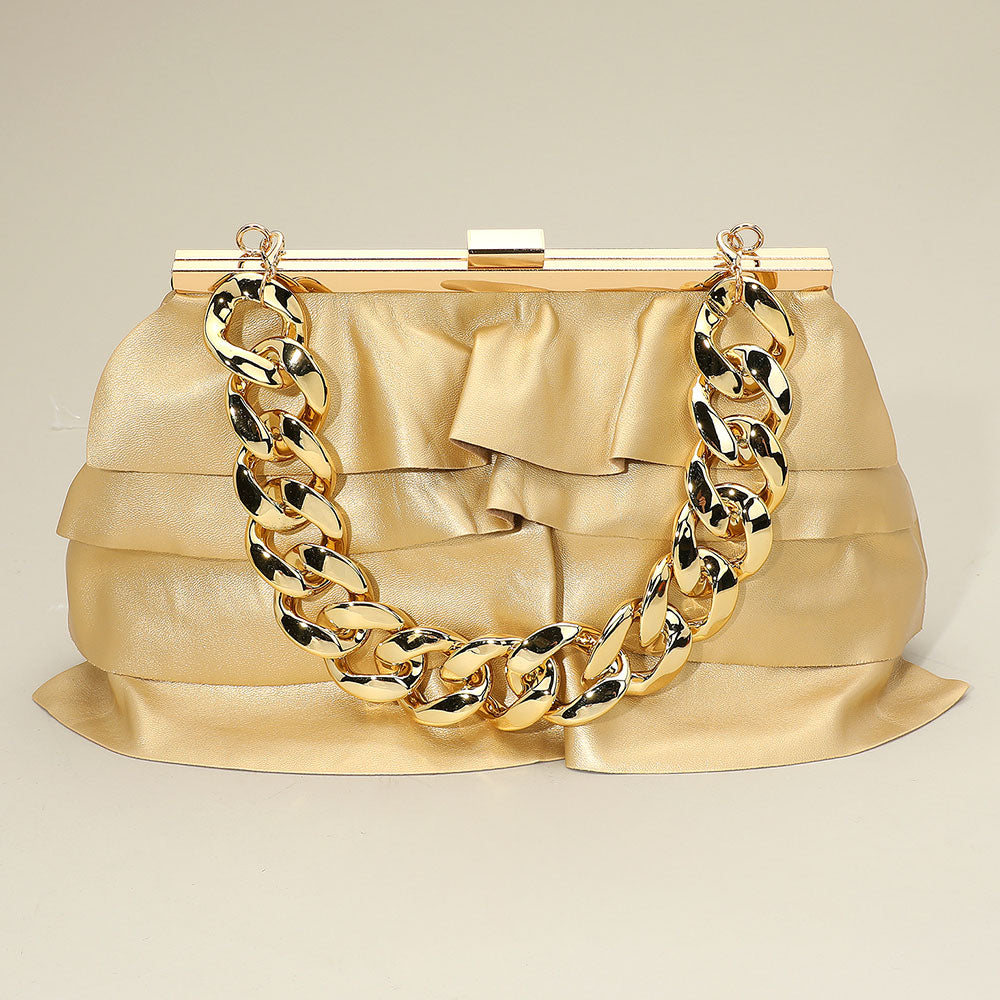 Women Crossbody Bag Clutch 8310 Gold