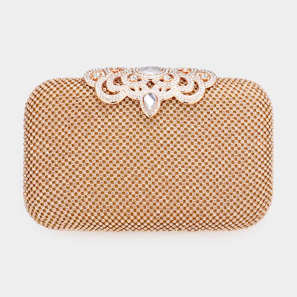 Women Crossbody Bag Clutch 9207 Peach