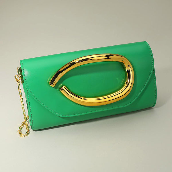 Women Evening Clutch Bag 3230 Green