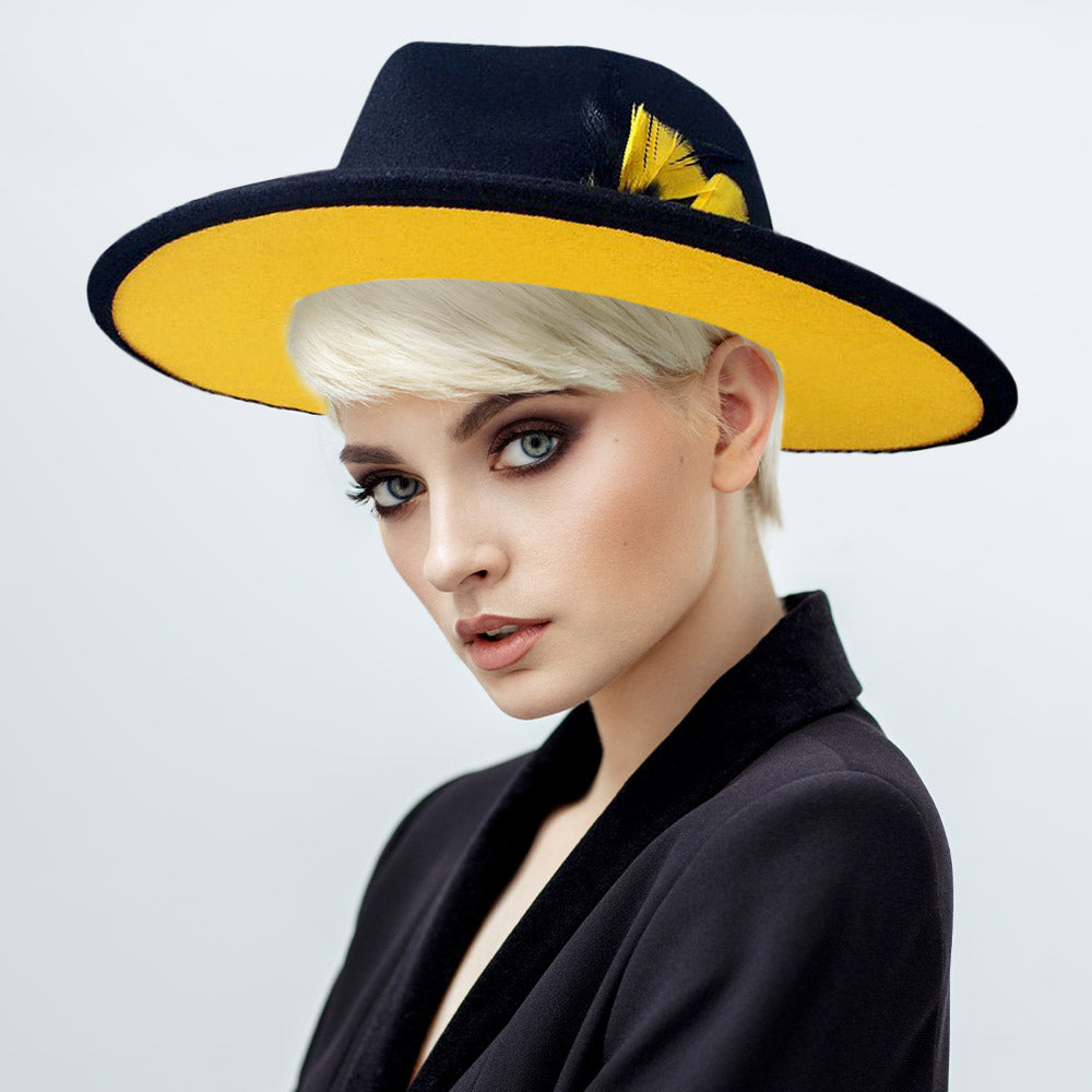 Women Fashion Fedora Hat H109