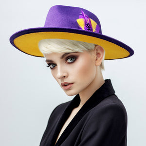 Women Fashion Fedora Hat H109