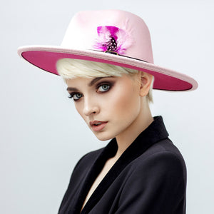 Women Fashion Fedora Hat H109