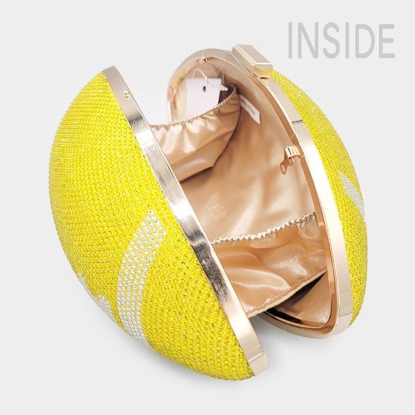 Women Football Evening Clutch 10105 Blue