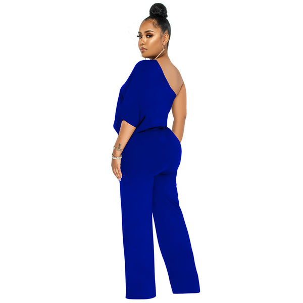 Women Pant Suit 54022 Royal