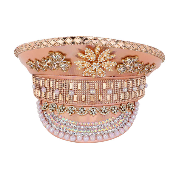 Women's Captain Hat H0688 Rose Gold