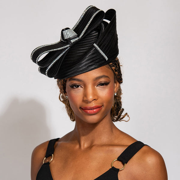 Women's Church Pillbox Hat 2748 Black