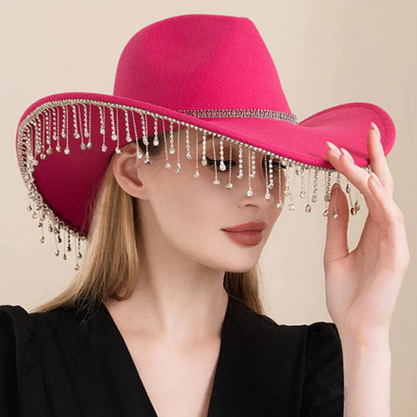 Women's Cowboy Hat 631164 Hot Pink