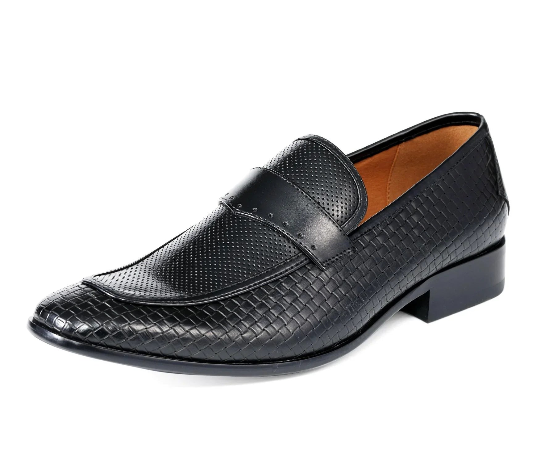 Men's Dress Shoe Wren Black - Church Suits For Less