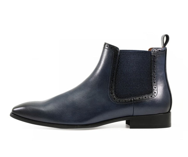 Men's Dress Boots Hayes Navy