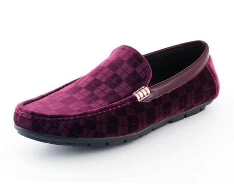 Men's Slip-On Shoes- Jac Burgundy