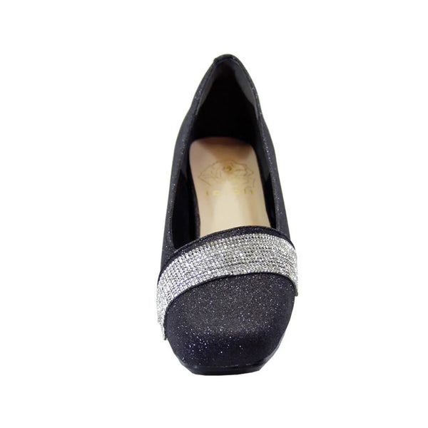 Women Low Heels BDF921 Silver