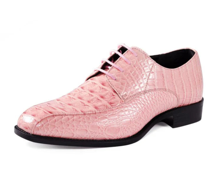 Men Dress Shoes Harvey Pink