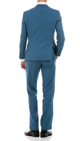 Men's Slim Fit Suit-OSLO TEAL