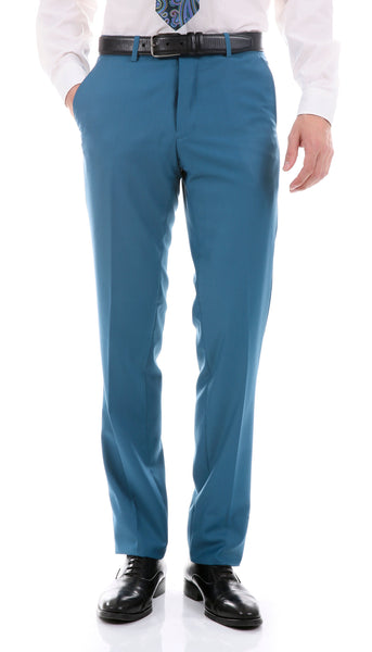 Men's Slim Fit Suit-OSLO TEAL