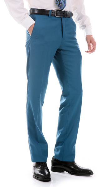 Men's Slim Fit Suit-OSLO TEAL