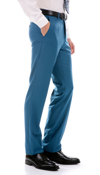 Men's Slim Fit Suit-OSLO TEAL