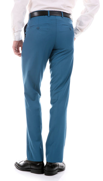 Men's Slim Fit Suit-OSLO TEAL