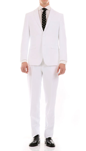 Men's Fashion Suit-Oslo White