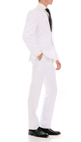 Men's Fashion Suit-Oslo White