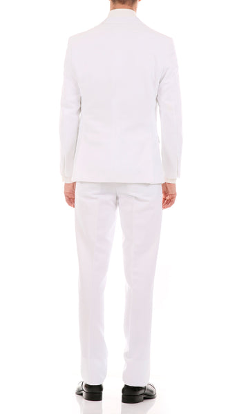 Men's Fashion Suit-Oslo White