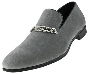 Men Dress Shoes-Lynx-grey - Church Suits For Less