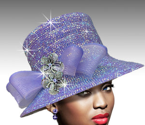 Purple 2024 floppy hat