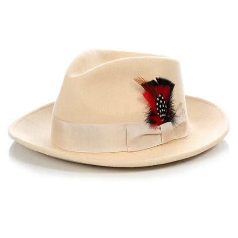 Men Fedora Hat-CRFEDORA - Church Suits For Less