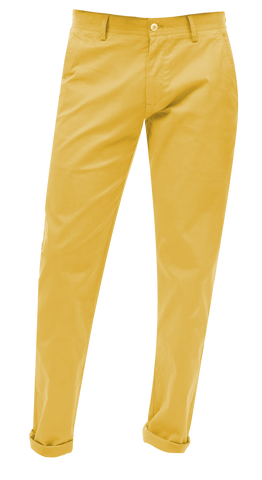 Men Dress Pants CHL01  - Yellow
