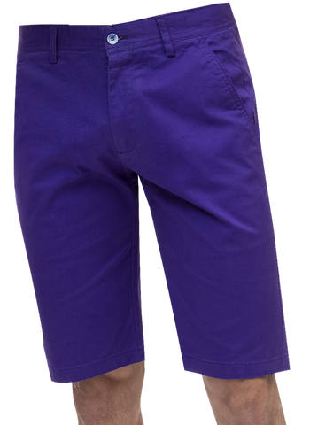 Men's Chino Short Pants   CHS01 - Purple