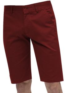 Men's Chino Short Pants CHS01 - Burgundy