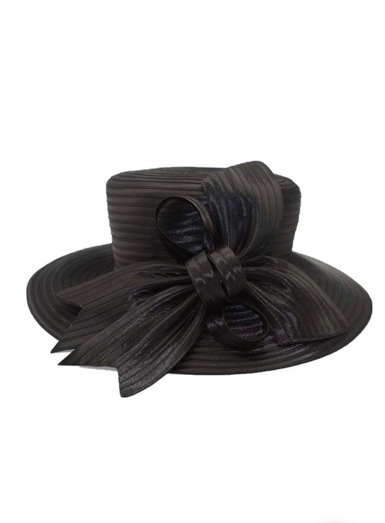 Women Church Hat H202-Black