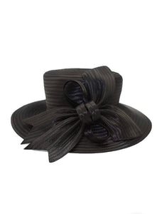 Women Church Hat H202-Black