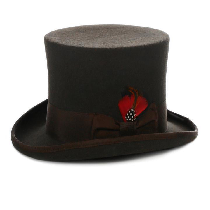 Men Top Hat-BROWN S